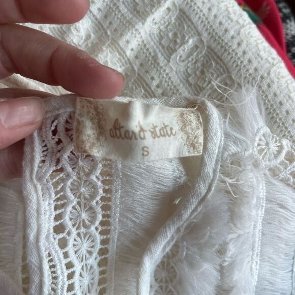 Altar'd State | Embroidered Boho Peasant Blouse size Small EUC - Picture 2 of 7